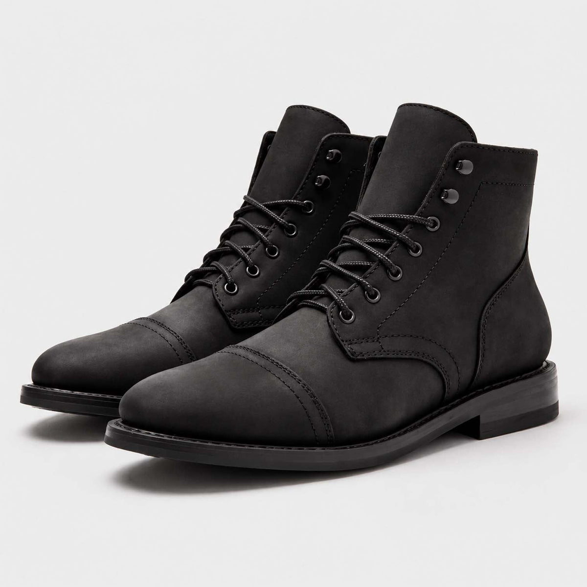 Rowan | Classic Cap Toe Lace-Up Mens Boots