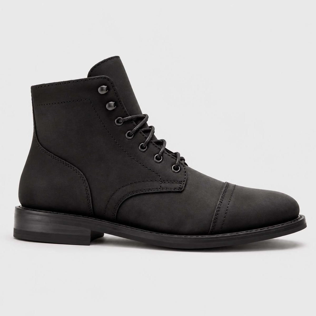Rowan | Classic Cap Toe Lace-Up Mens Boots