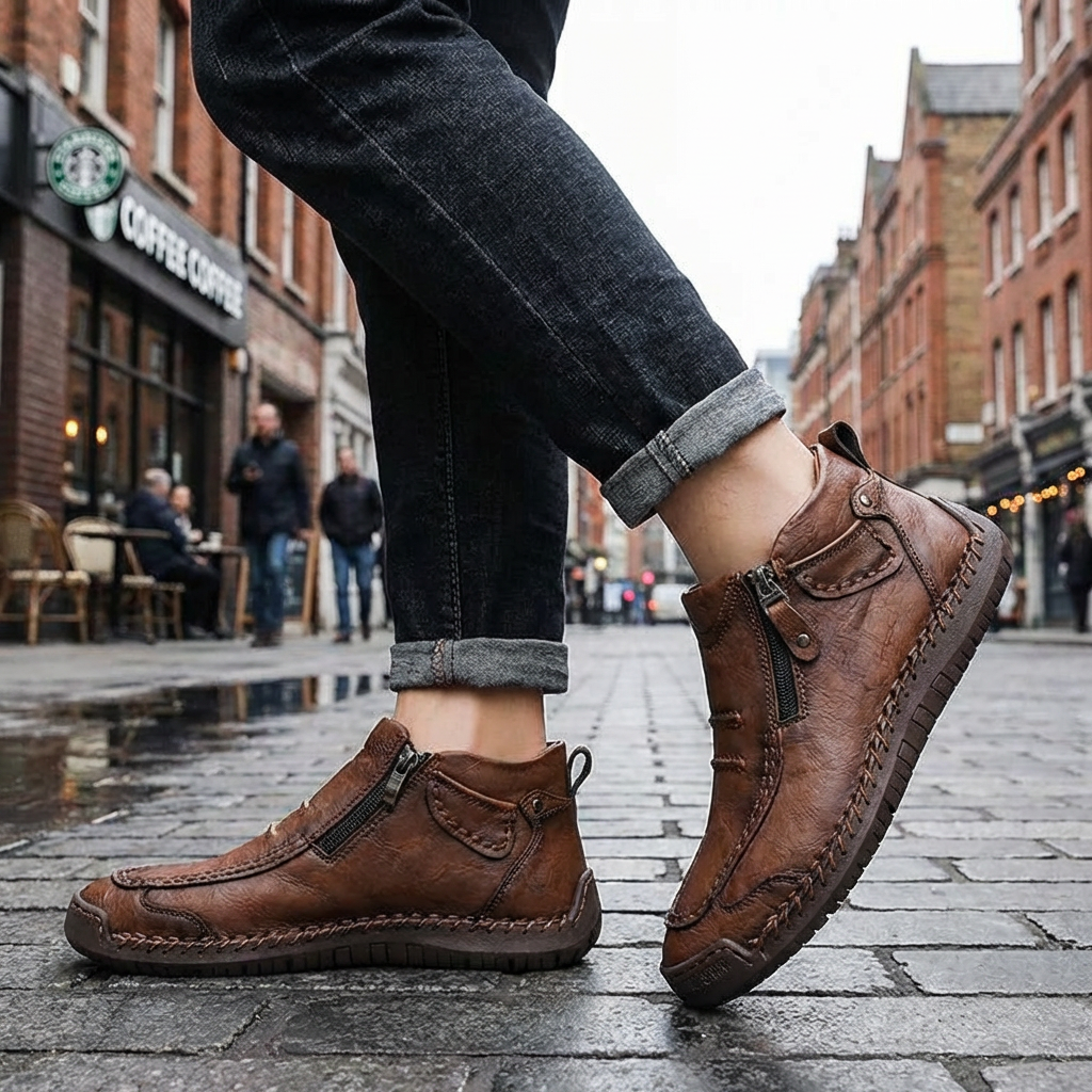 Rupert | Elegant Handstitched Orthopedic Shoes for Men