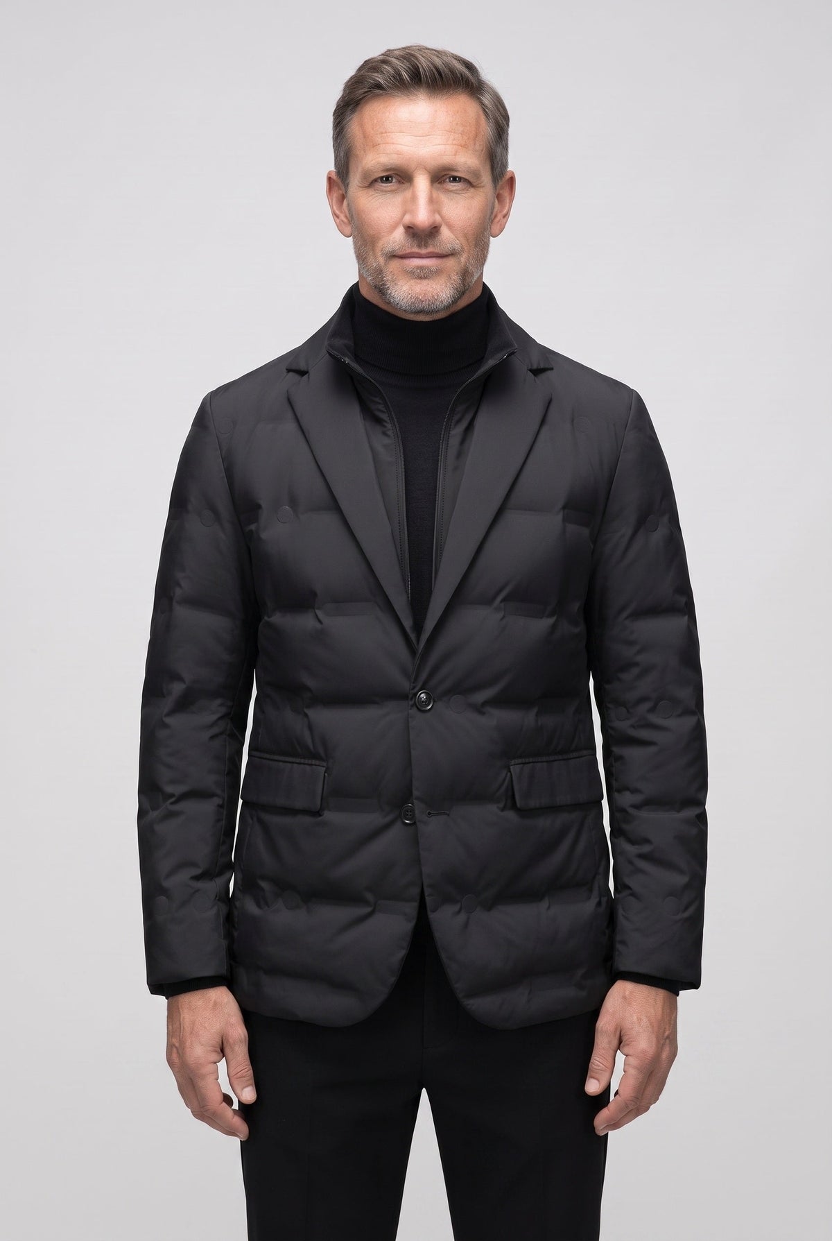 Rupert | Polished Quilted Blazer Style Mens Puffer Jacket