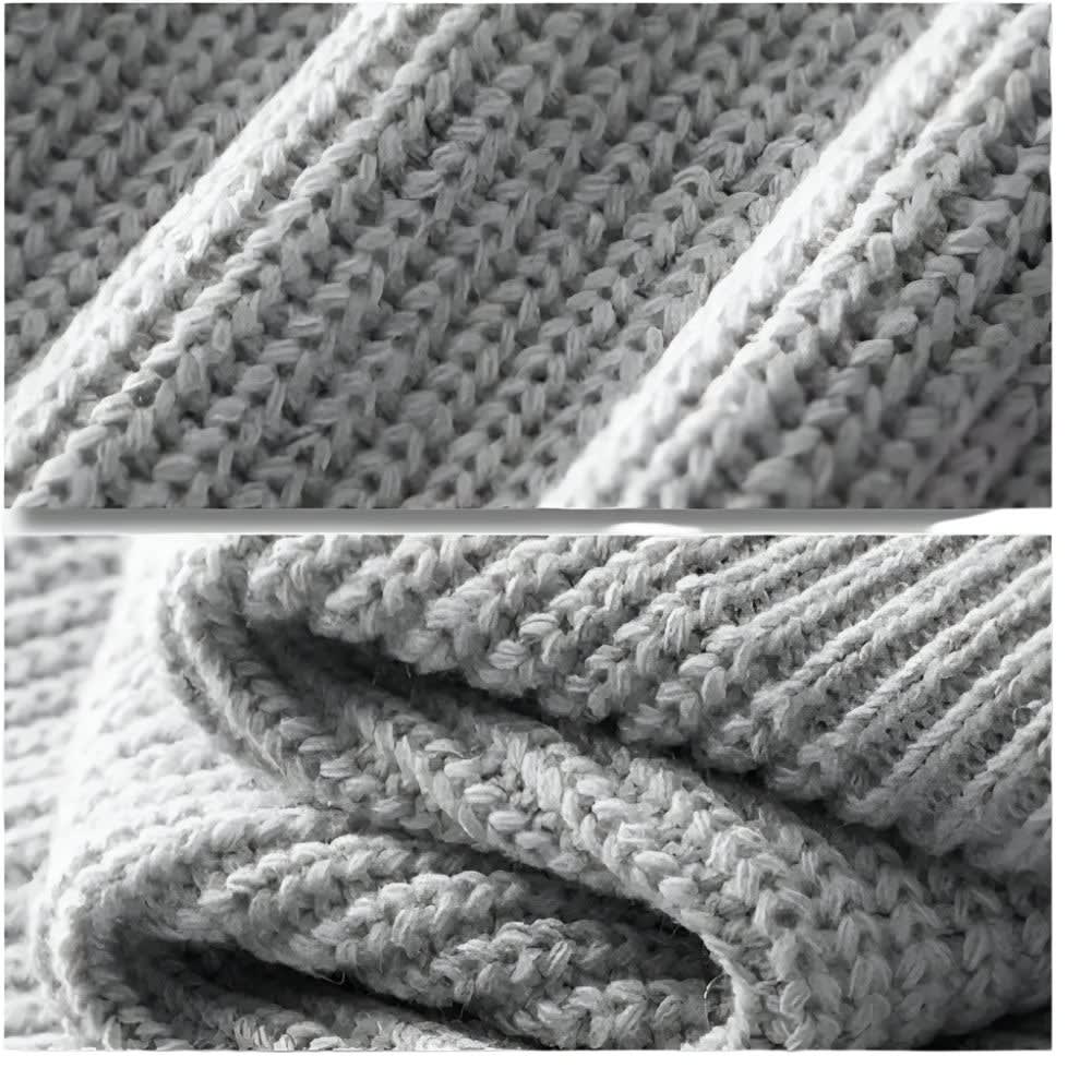 Samuel | Classic Ribbed Quarter Zip Mens Knit Jumper