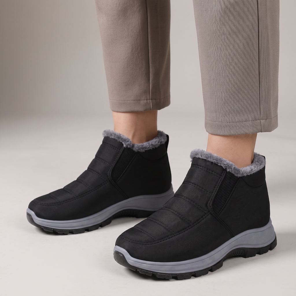 Sofia | Quilted Slip-On Winter Orthopedic Shoes
