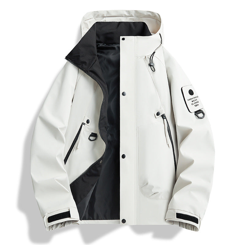 Sonny | Classic Waterproof Jacket with Adjustable Hood