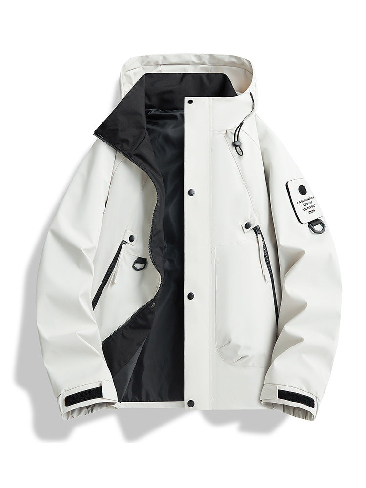 Sonny | Classic Waterproof Jacket with Adjustable Hood