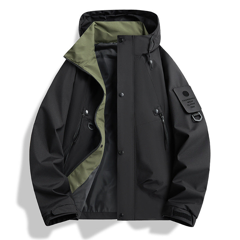 Sonny | Classic Waterproof Jacket with Adjustable Hood