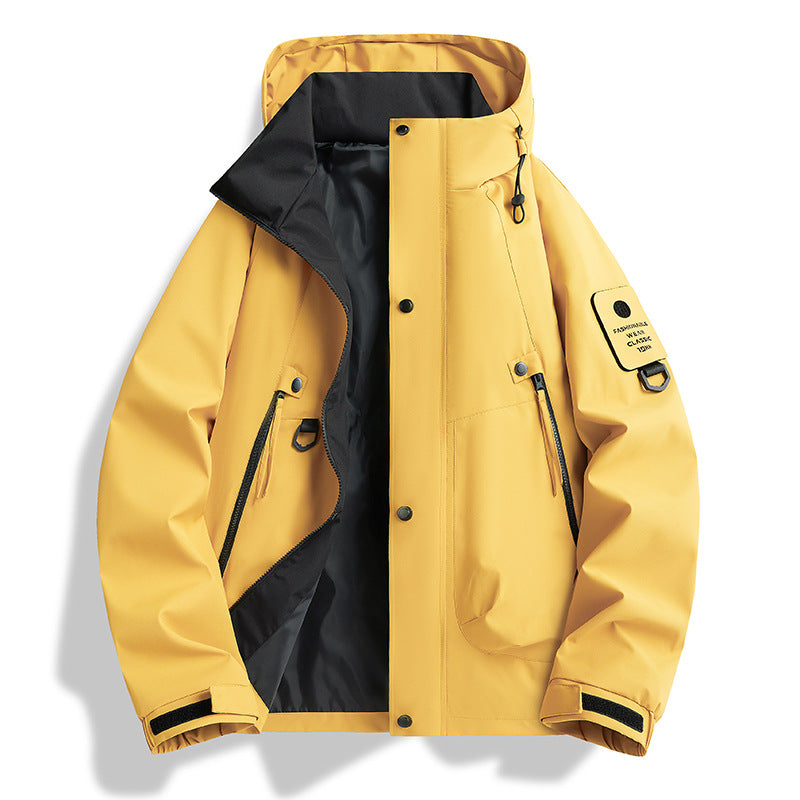 Sonny | Classic Waterproof Jacket with Adjustable Hood