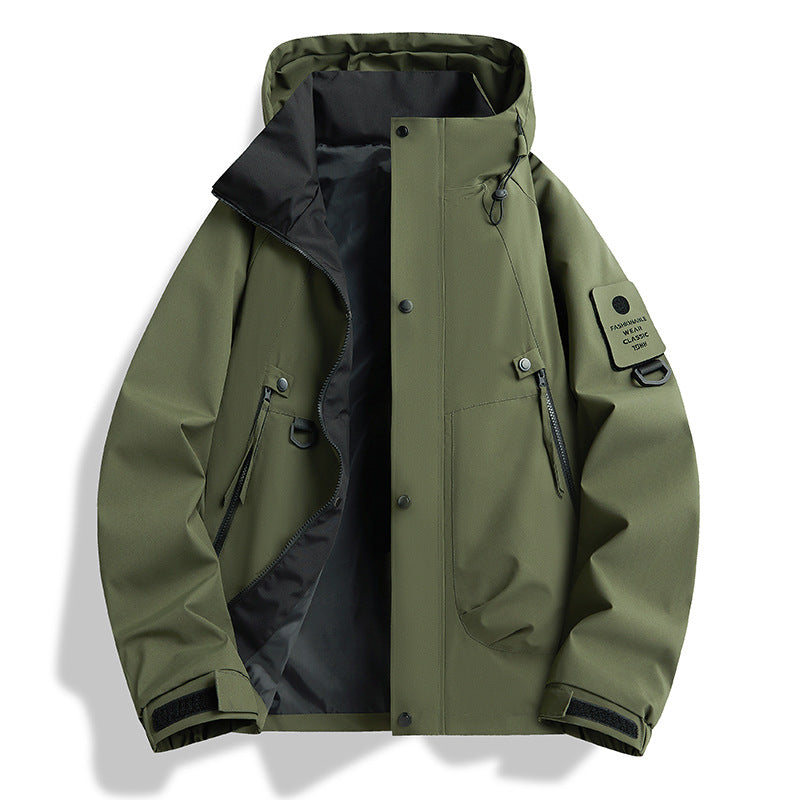 Sonny | Classic Waterproof Jacket with Adjustable Hood