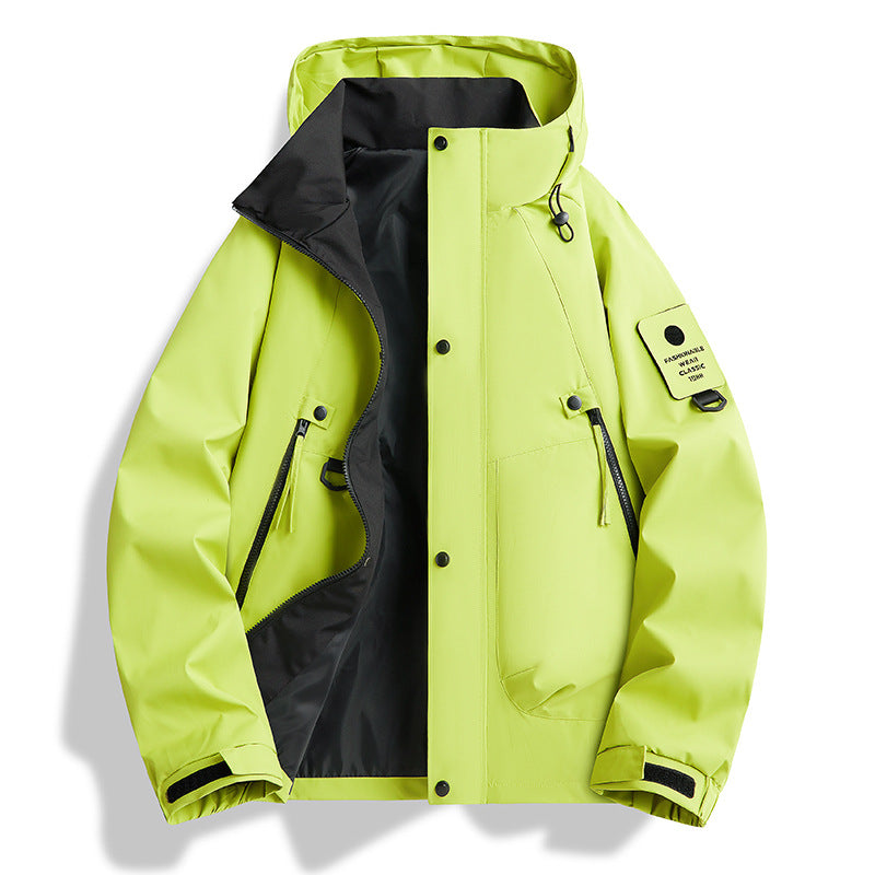 Sonny | Classic Waterproof Jacket with Adjustable Hood