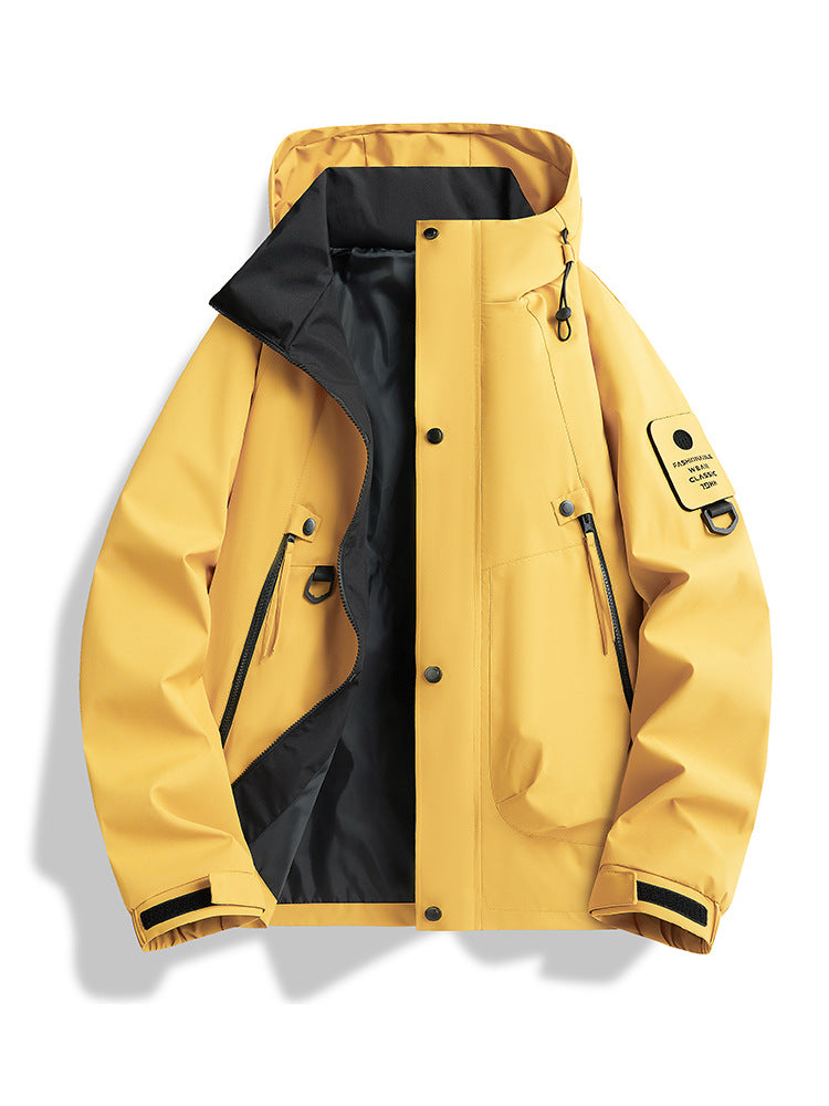 Sonny | Classic Waterproof Jacket with Adjustable Hood