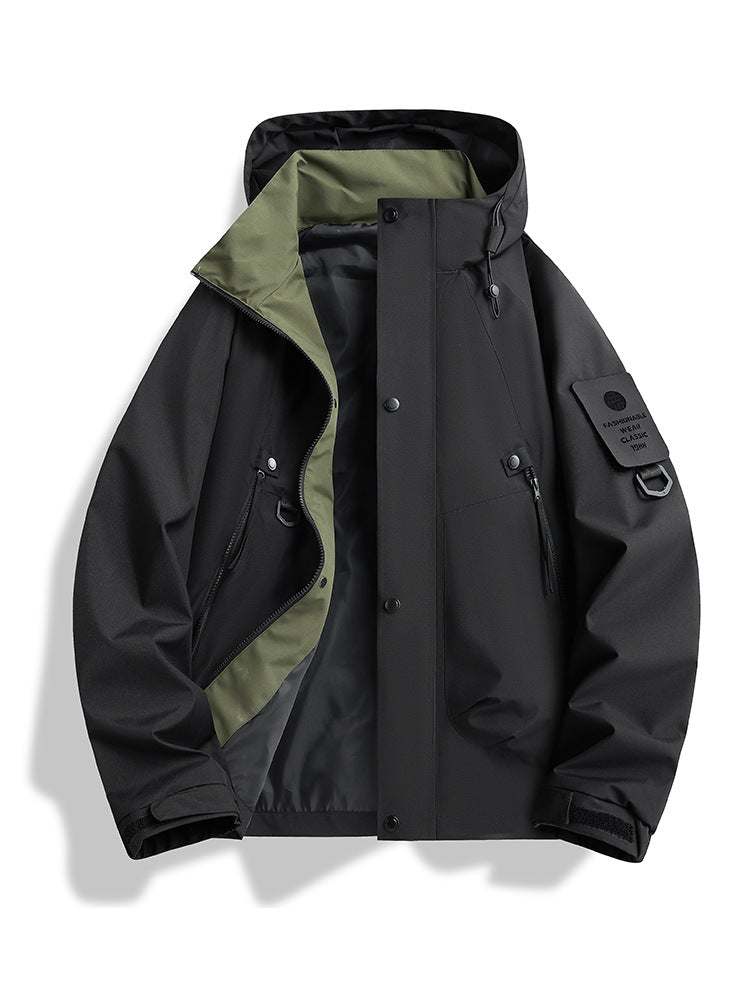 Sonny | Classic Waterproof Jacket with Adjustable Hood