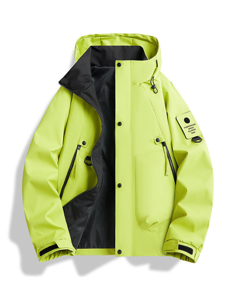 Sonny | Classic Waterproof Jacket with Adjustable Hood