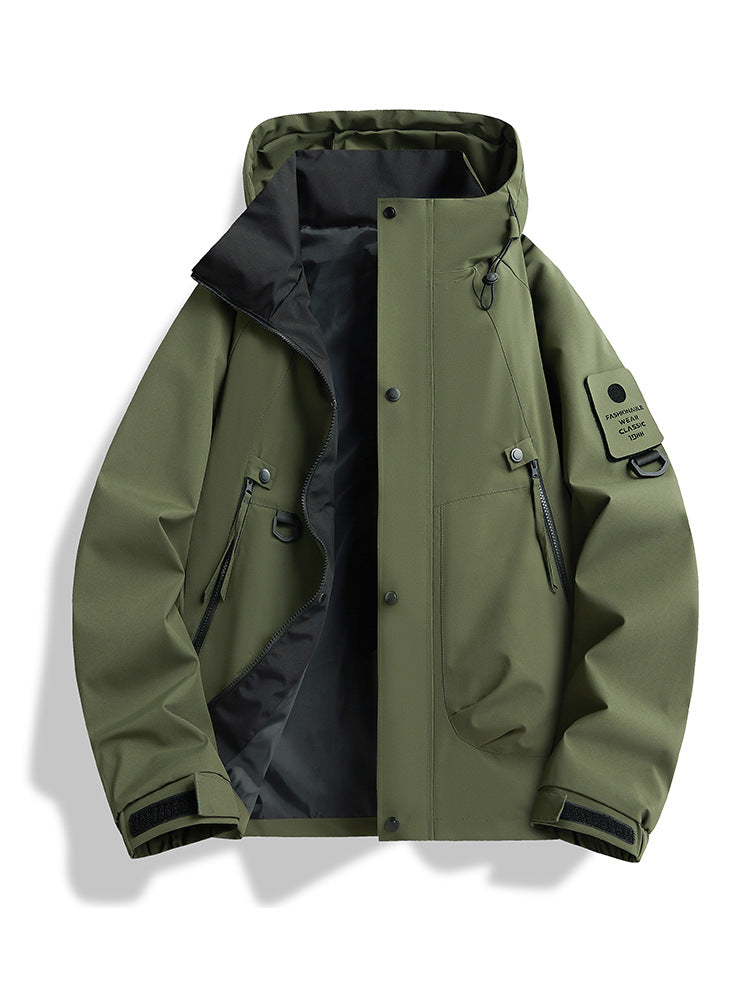 Sonny | Classic Waterproof Jacket with Adjustable Hood