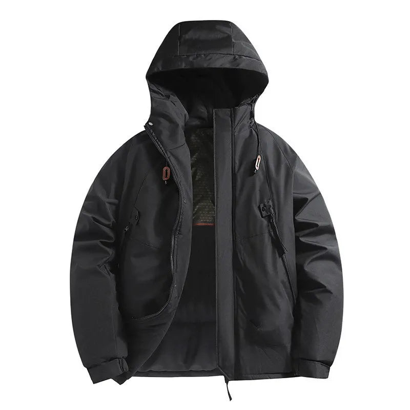 Sonny | Effortless Padded Hooded Mens Parka Jacket