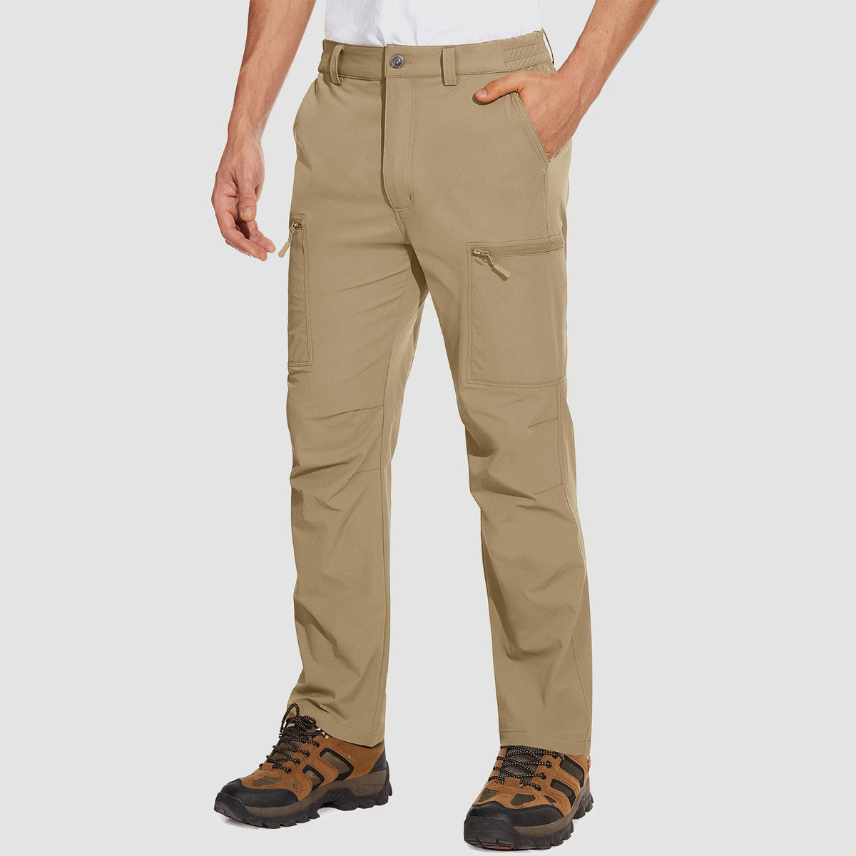 Sonny | Mens Cargo Trousers with Zipped Pockets for Hiking