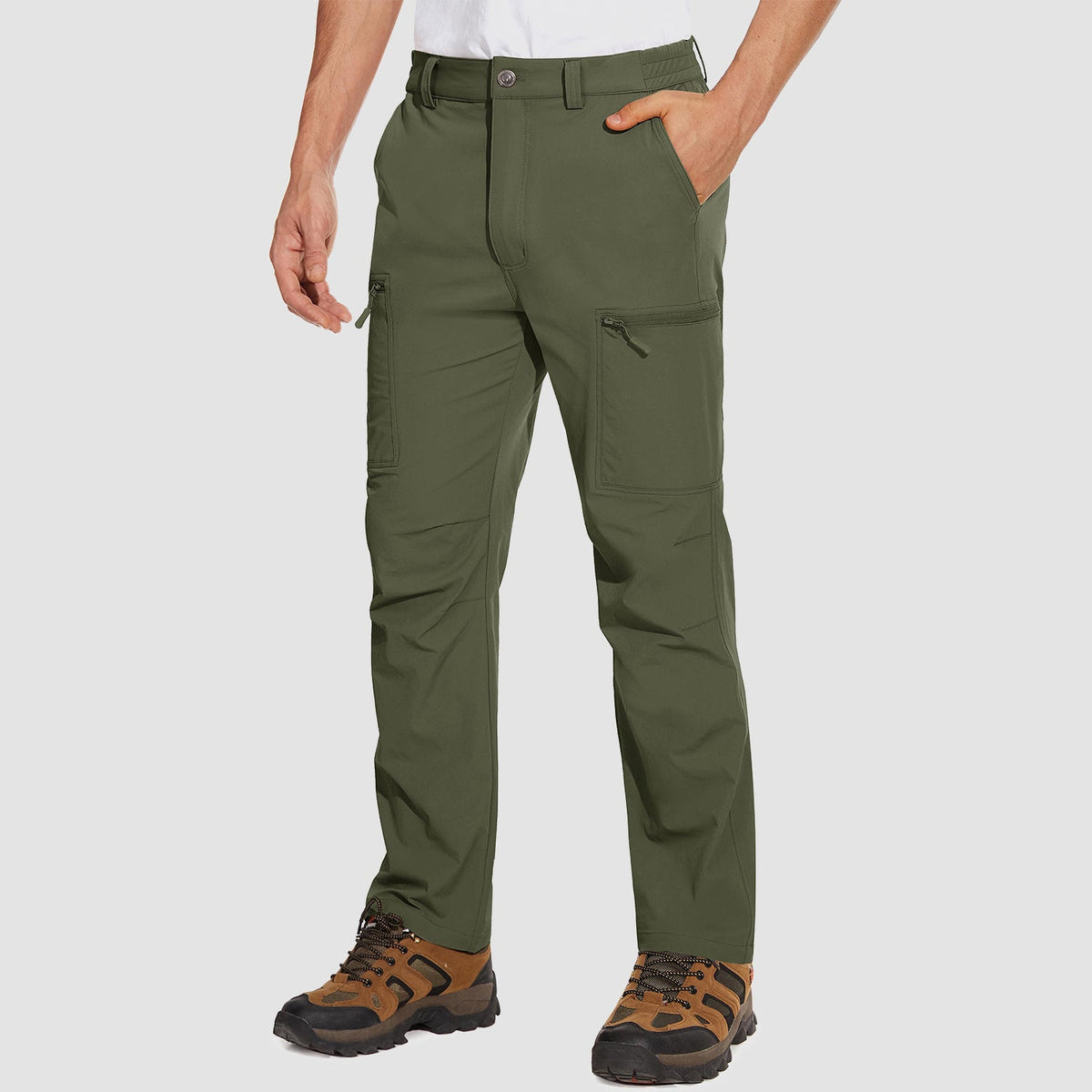 Sonny | Mens Cargo Trousers with Zipped Pockets for Hiking
