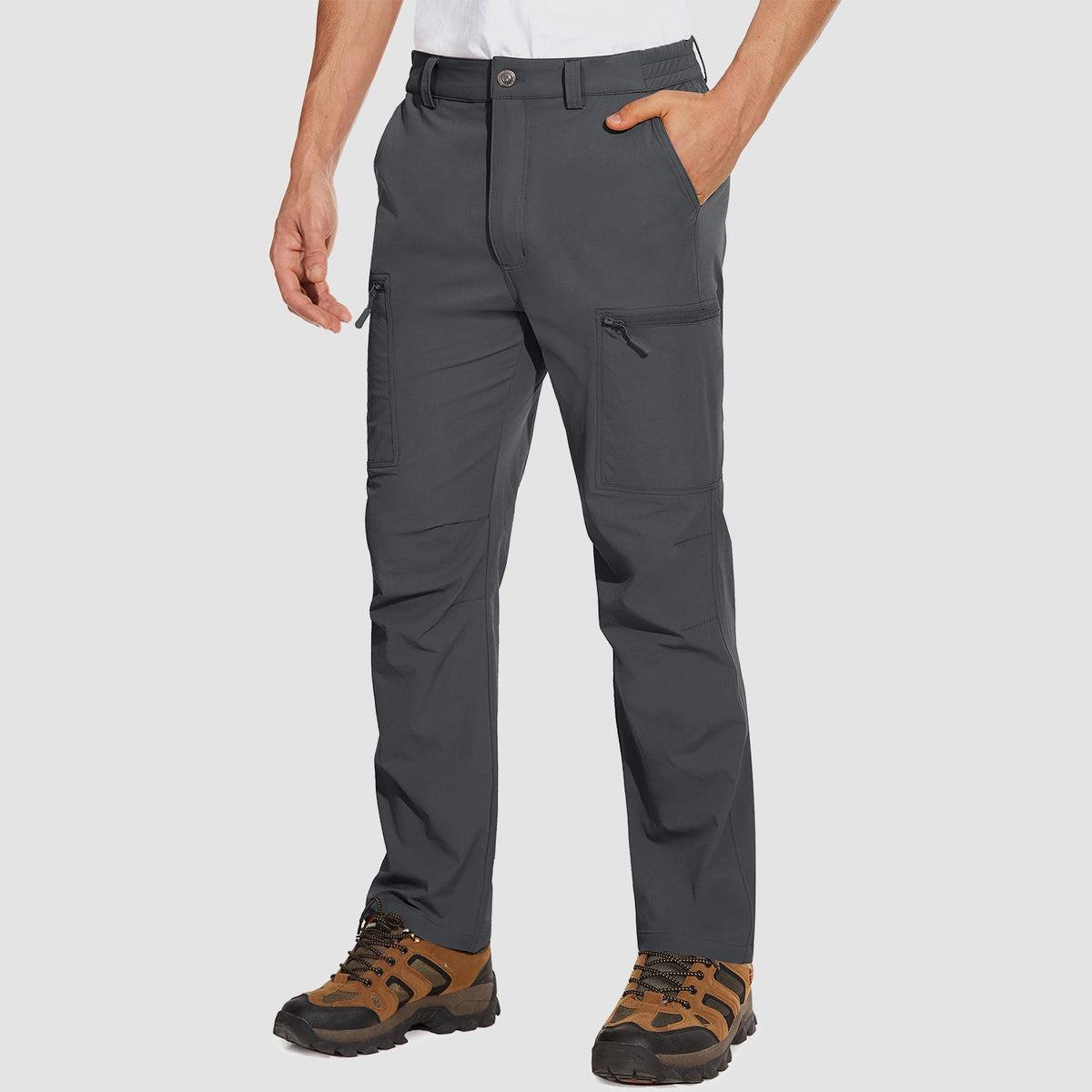 Sonny | Mens Cargo Trousers with Zipped Pockets for Hiking
