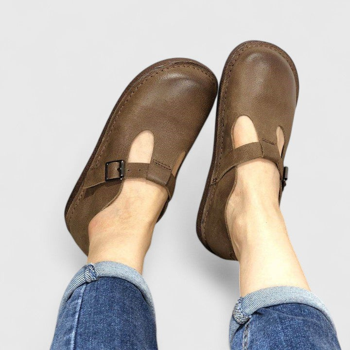 Sophia | Effortless Buckle Strap Mary Jane Shoes