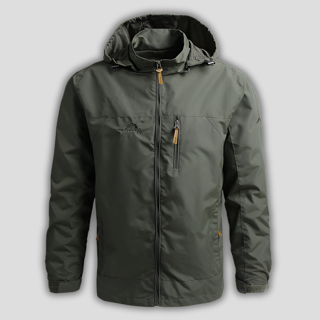 Teddy | Chic Hooded Waterproof Jacket for Outdoor Adventures