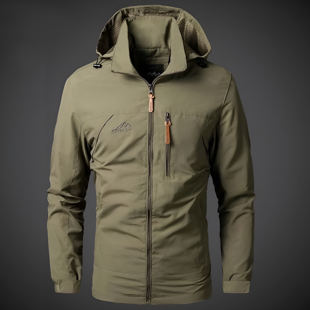 Teddy | Chic Hooded Waterproof Jacket for Outdoor Adventures