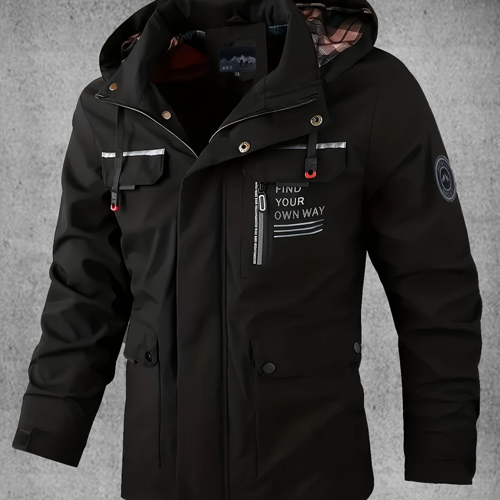Teddy | Classic Hooded Waterproof Softshell Jacket