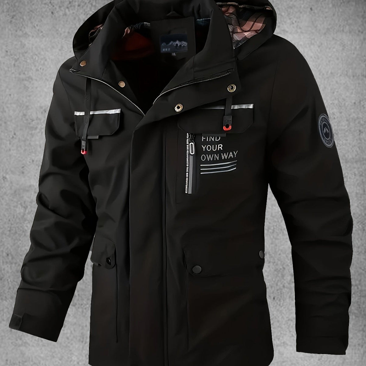 Teddy | Classic Hooded Waterproof Softshell Jacket