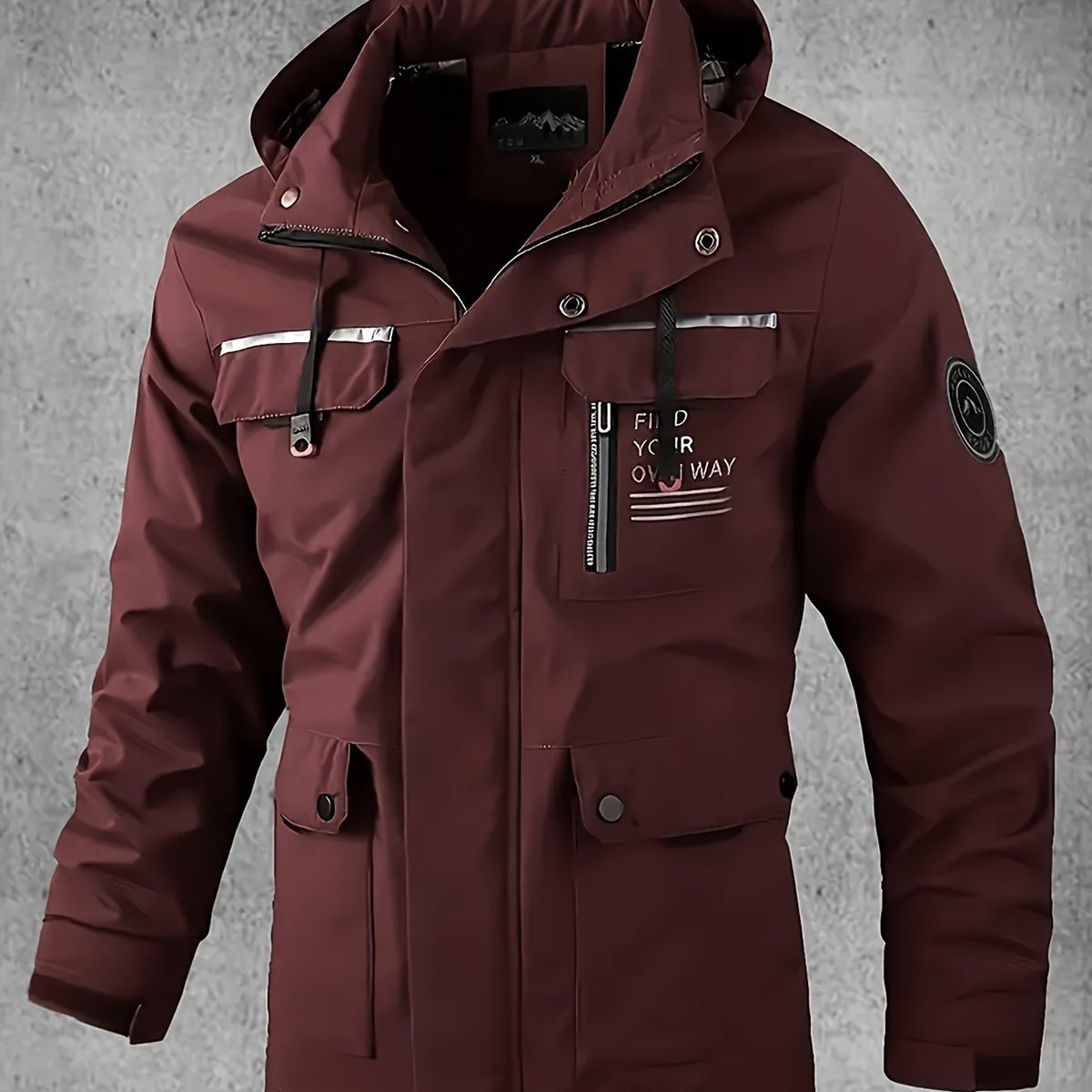 Teddy | Classic Hooded Waterproof Softshell Jacket