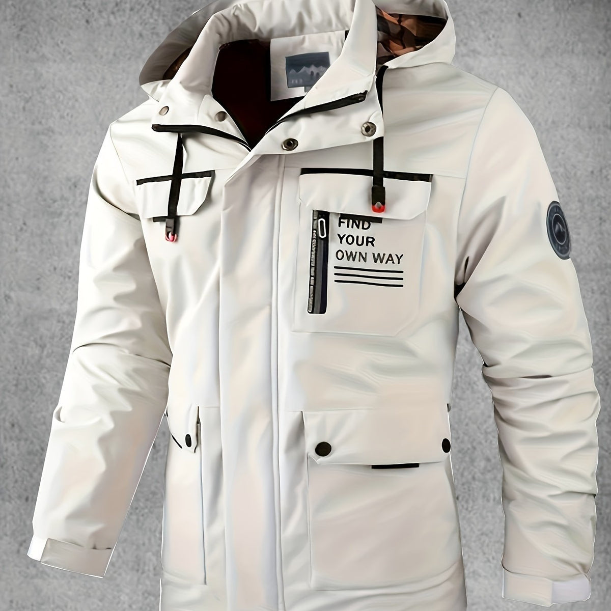 Teddy | Classic Hooded Waterproof Softshell Jacket