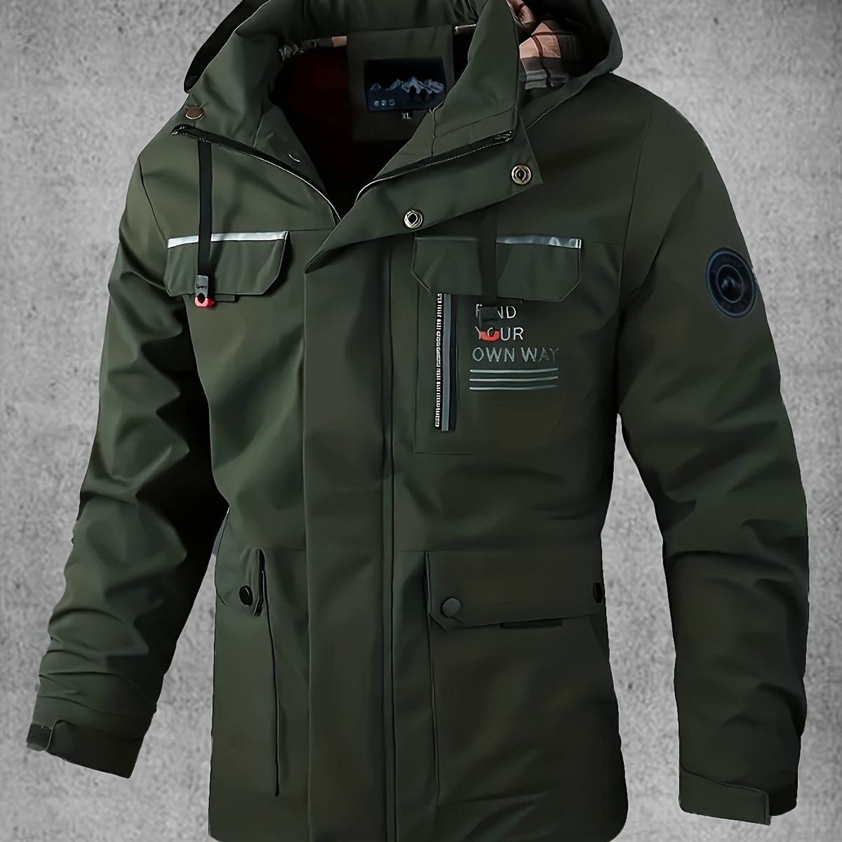 Teddy | Classic Hooded Waterproof Softshell Jacket