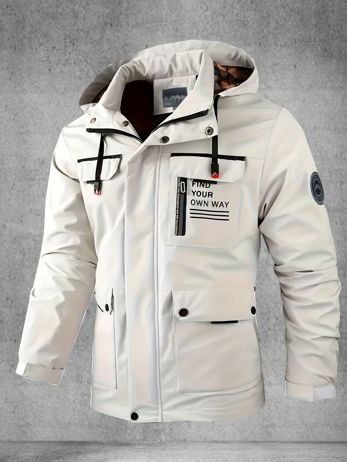 Teddy | Classic Hooded Waterproof Softshell Jacket