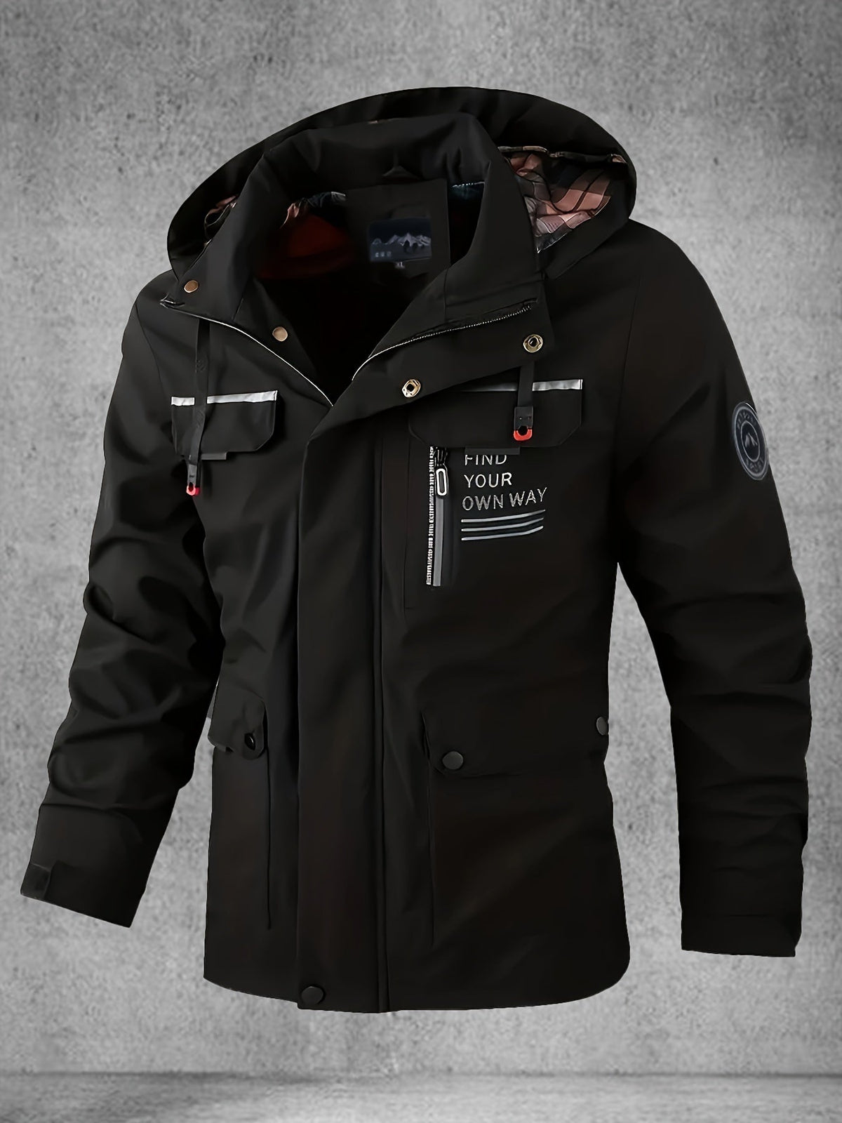 Teddy | Classic Hooded Waterproof Softshell Jacket