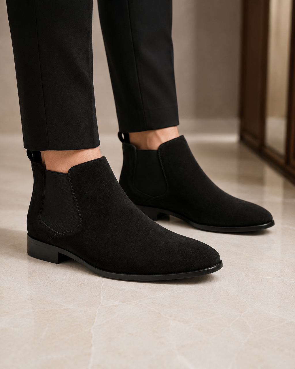 Teddy | Stylish Slip-On Chelsea Ankle Mens Boots