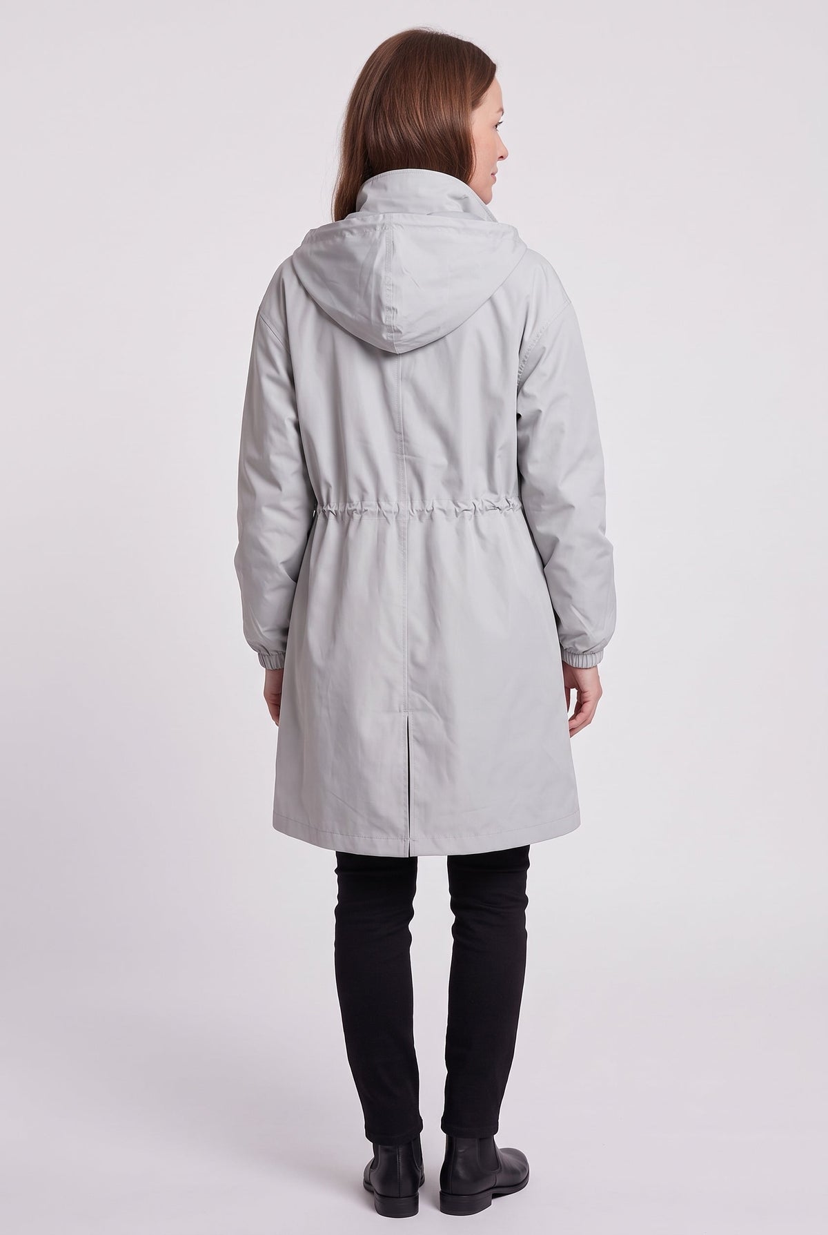 Thea | Timeless Hooded Longline Waterproof Jacket