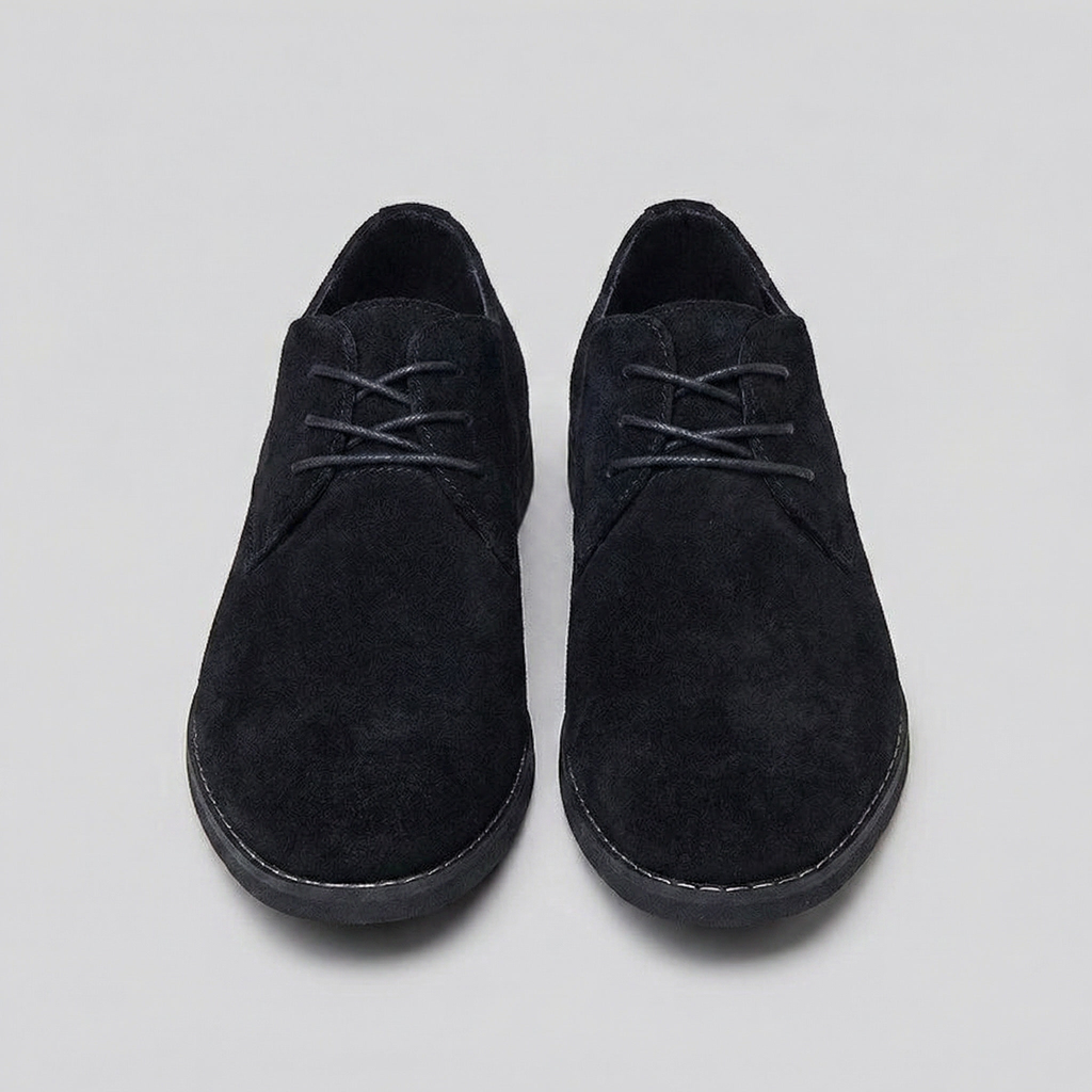 Theo | Stylish Suede-Look Mens Boots with Lace-Up Detail