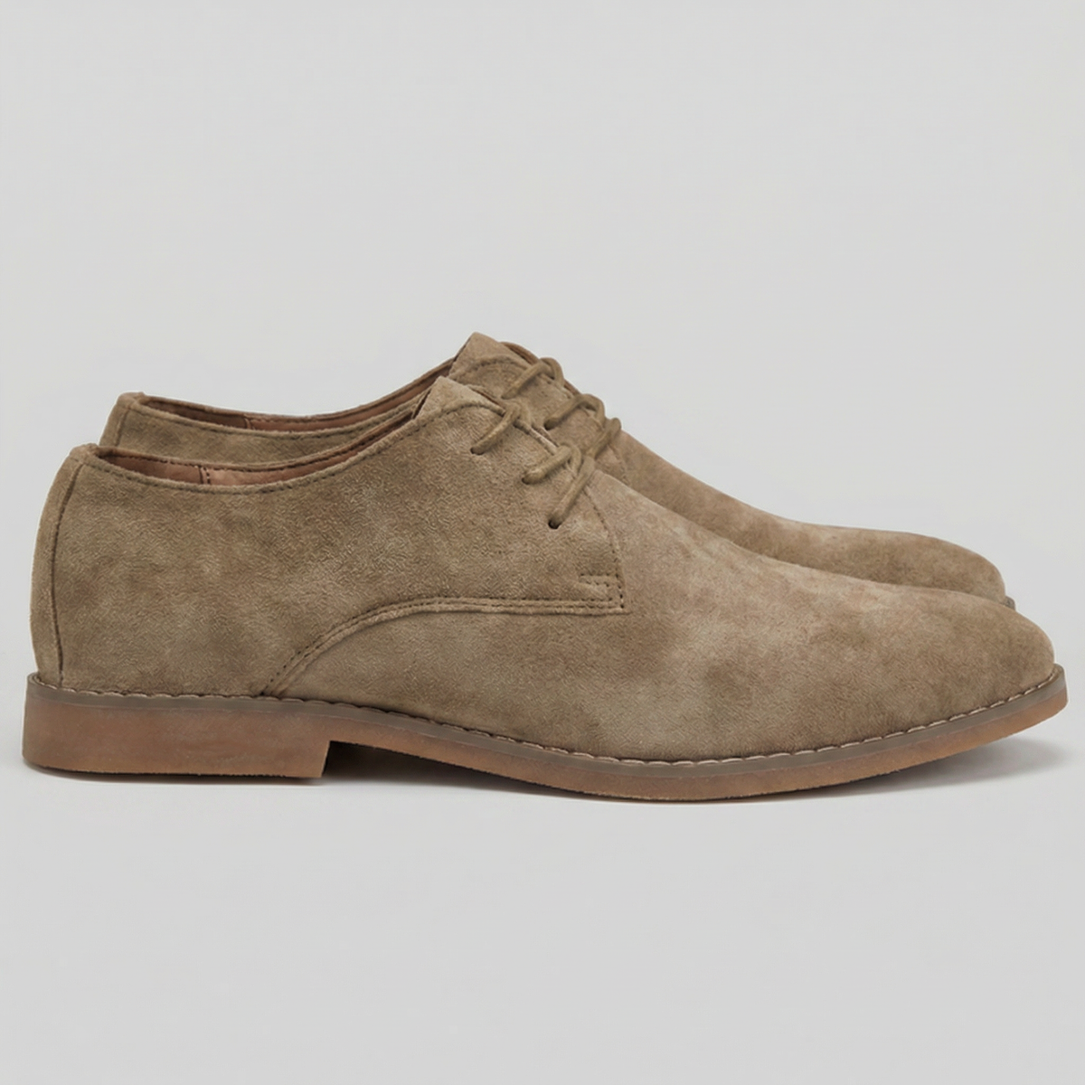 Theo | Stylish Suede-Look Mens Boots with Lace-Up Detail
