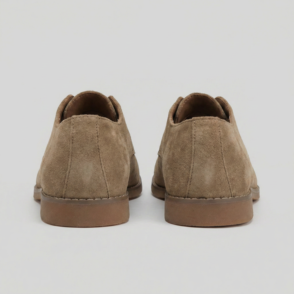 Theo | Stylish Suede-Look Mens Boots with Lace-Up Detail