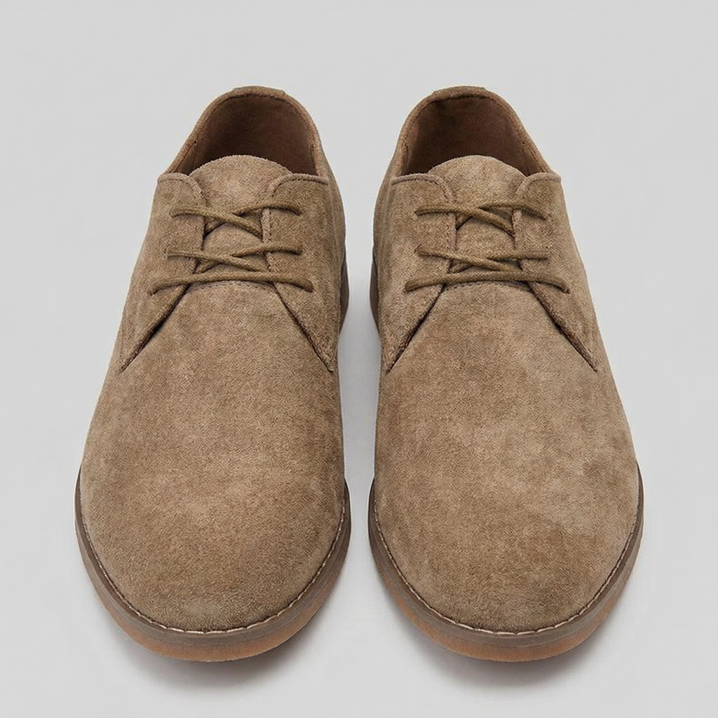 Theo | Stylish Suede-Look Mens Boots with Lace-Up Detail
