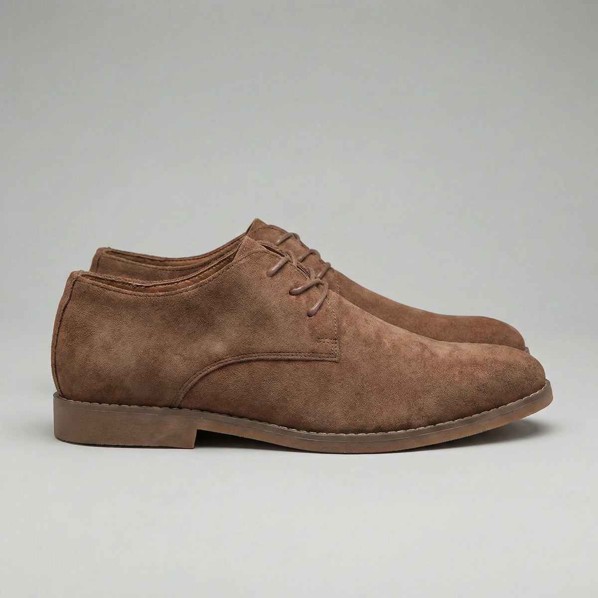 Theo | Stylish Suede-Look Mens Boots with Lace-Up Detail
