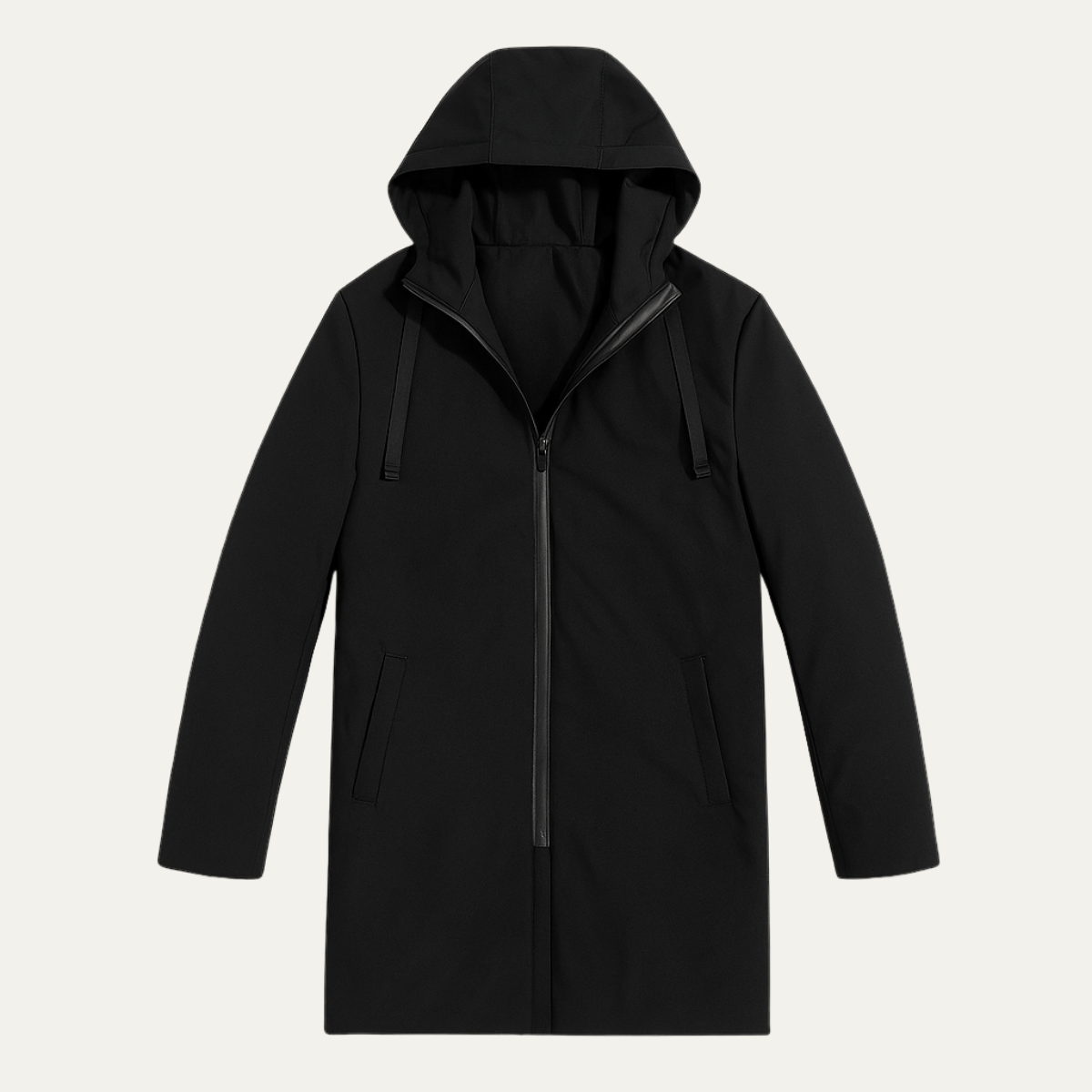 Theodore | Refined Long Hooded Mens Parka Jacket