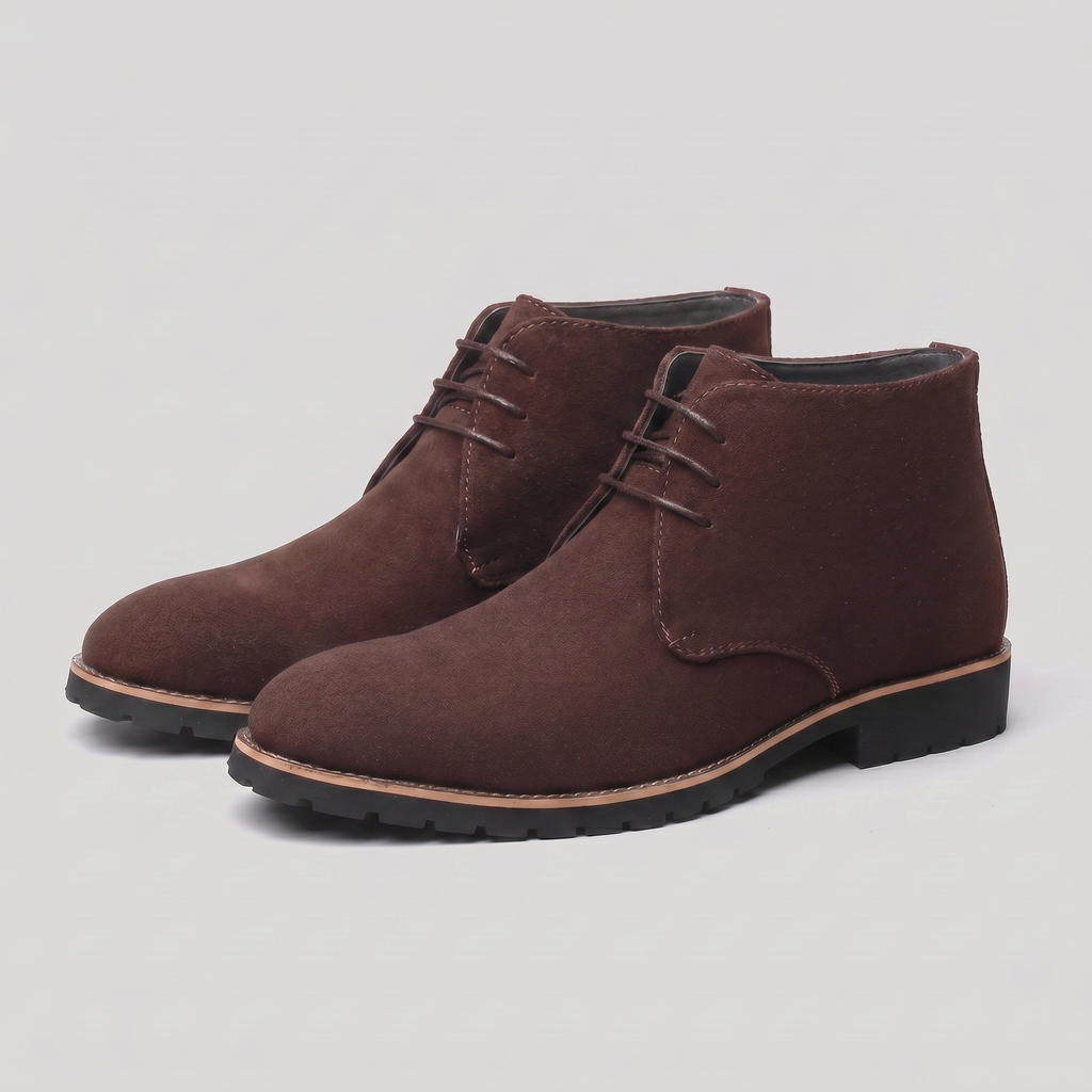 Theodore | Relaxed Lace-Up Chukka Mens Boots