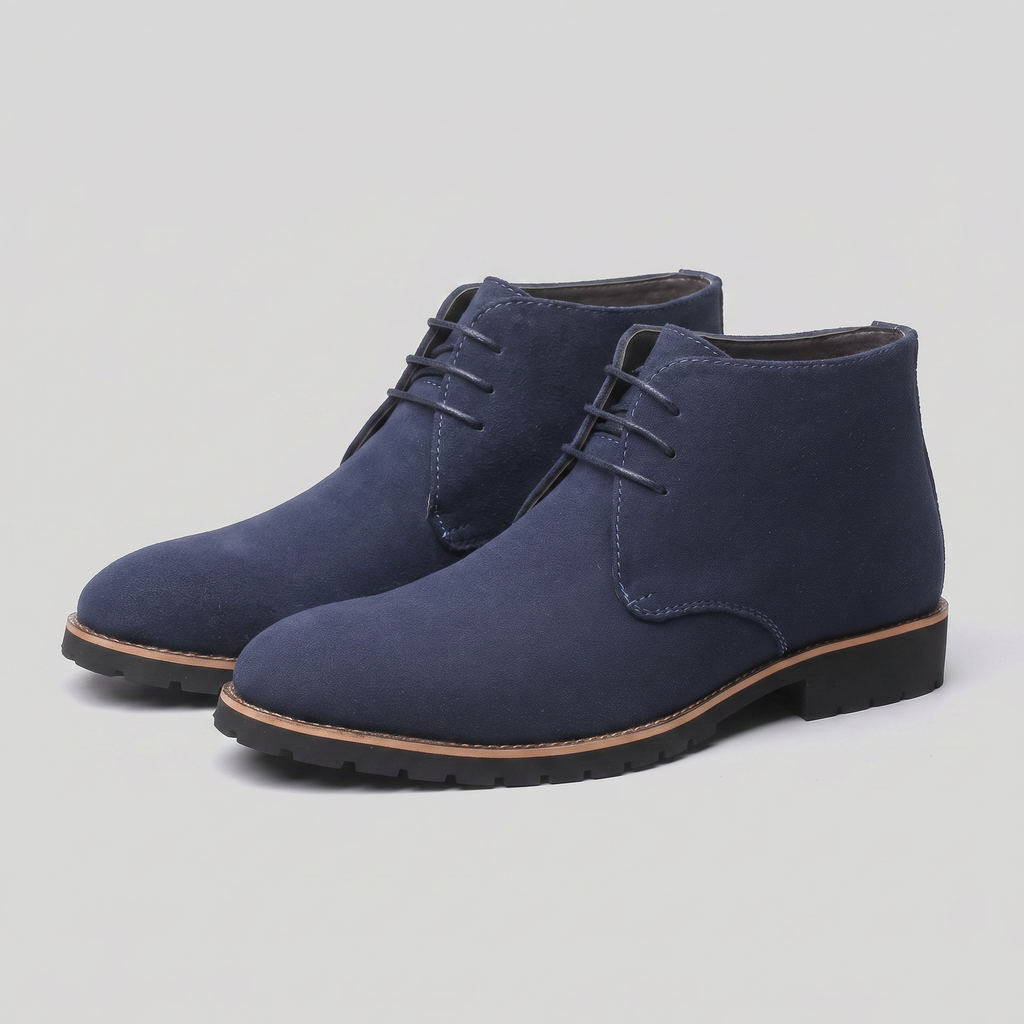Theodore | Relaxed Lace-Up Chukka Mens Boots