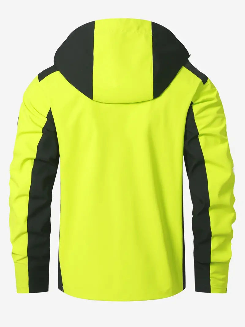 Theodore | Sophisticated Reflective Waterproof Hooded Jacket