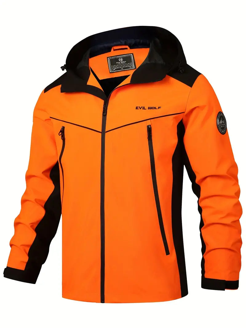 Theodore | Sophisticated Reflective Waterproof Hooded Jacket