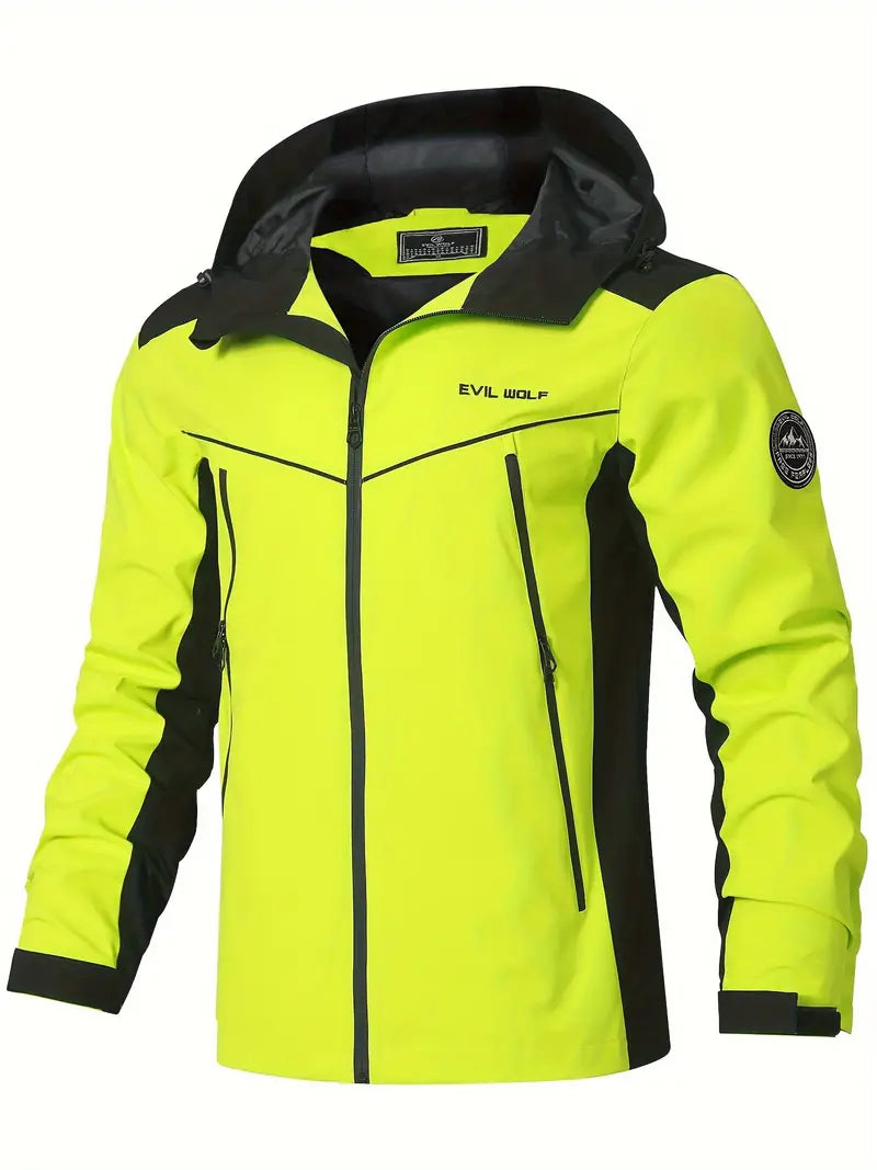 Theodore | Sophisticated Reflective Waterproof Hooded Jacket