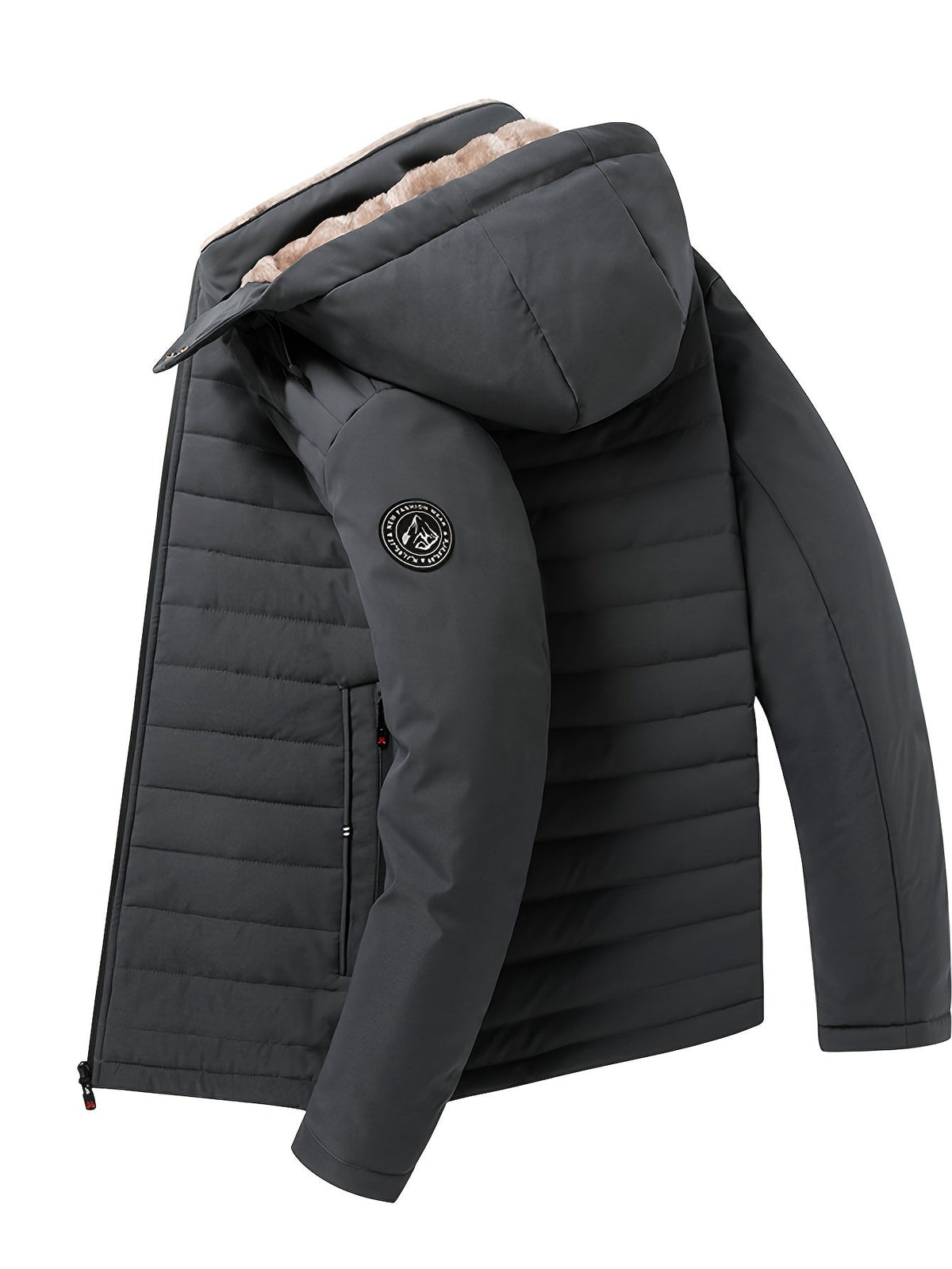 Thomas | Effortless Fleece-Lined Hooded Mens Parka Jacket