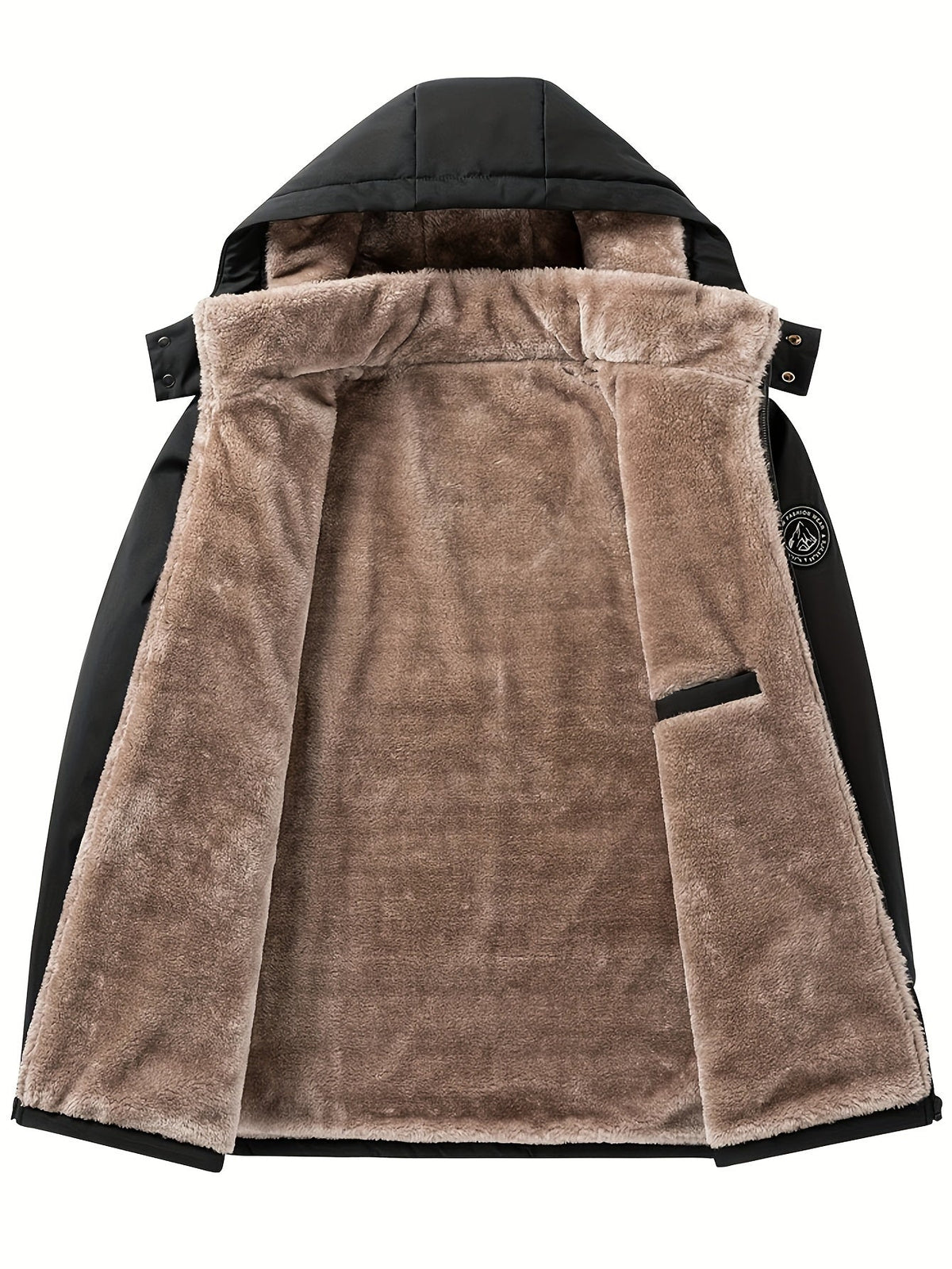 Thomas | Effortless Fleece-Lined Hooded Mens Parka Jacket