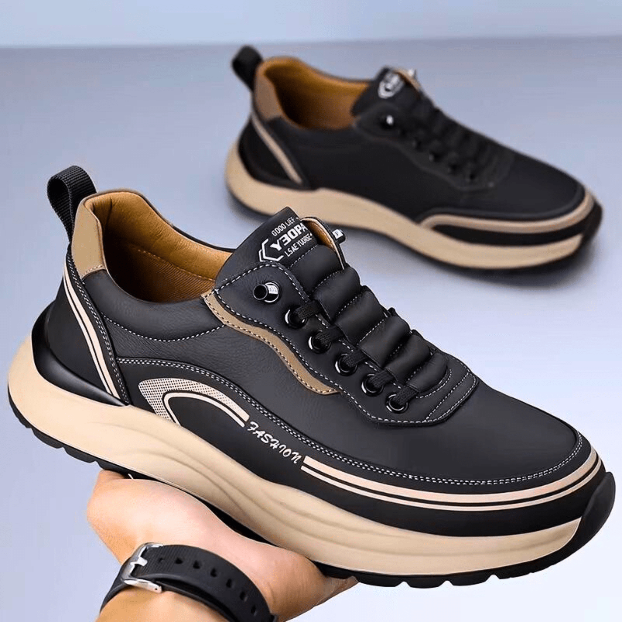 Thomas | Refined Cushioned Orthopedic Shoes for Men