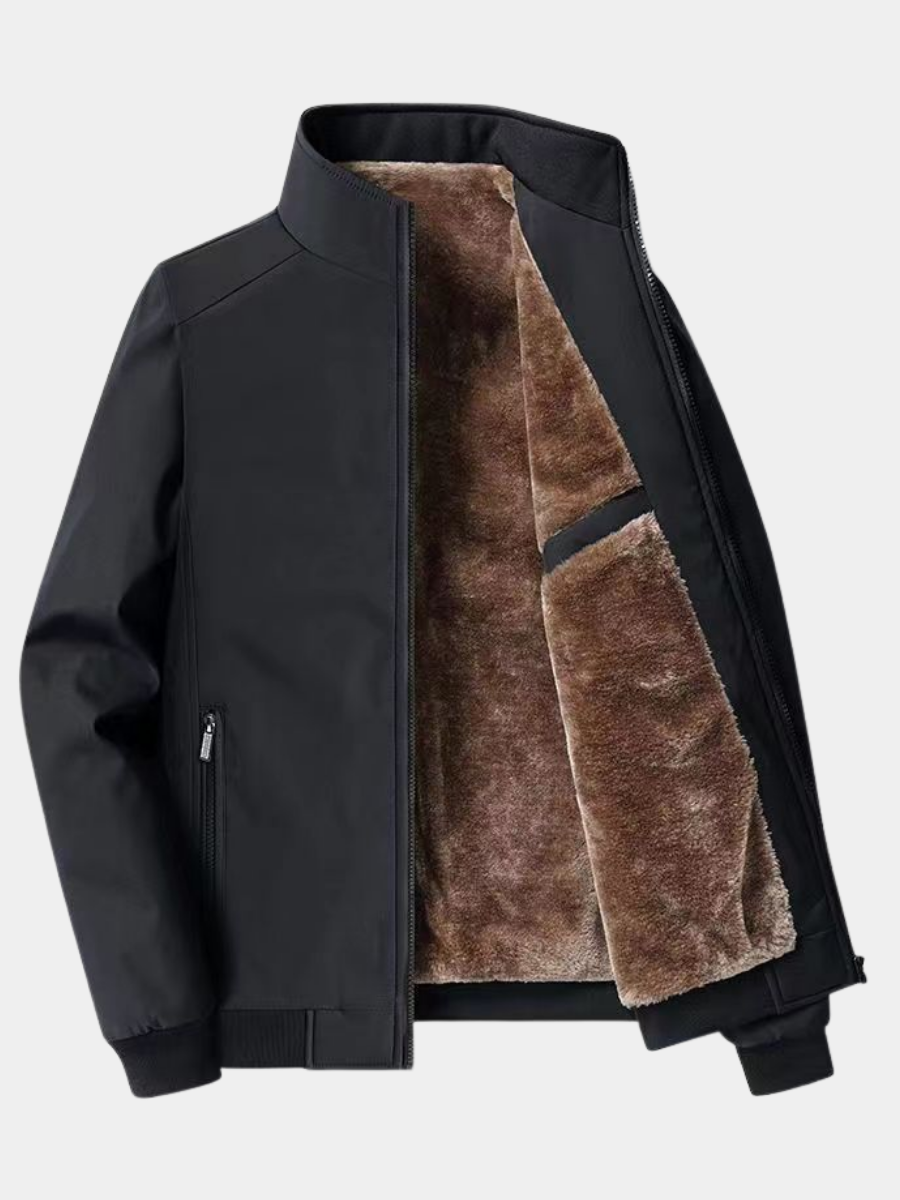 Thomas | Refined Waterproof Jacket with Thermal Fleece Lining