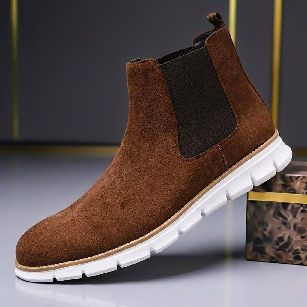 Toby | Relaxed Chelsea-Style Slip-On Mens Boots