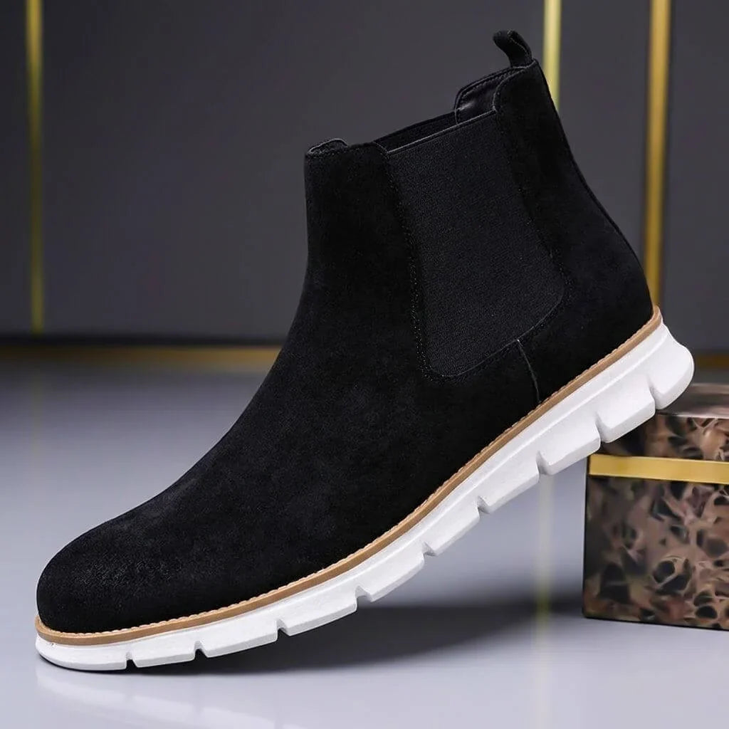 Toby | Relaxed Chelsea-Style Slip-On Mens Boots