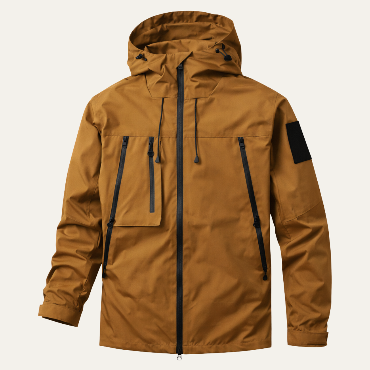 Toby | Sophisticated Lightweight Hooded Waterproof Jacket